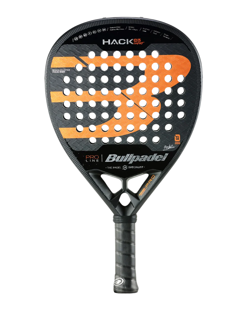 Bullpadel Hack 03 Comfort paddle
